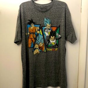 Dragonball Super gray XXL tee shirt